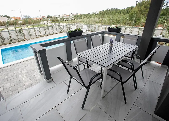 公寓 Family-friendly With Swimming Pool - Mulo, Zadar - 24110 沃希